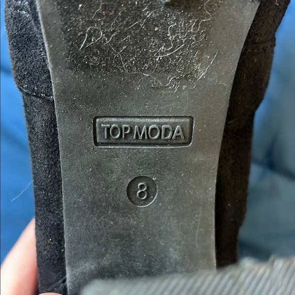 Black Chunky Heel Lace Up Boots - Picture 2 of 10